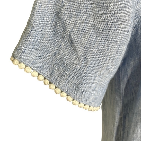 Trovata Birds of Paradis blue shift dress XS - Picture 5 of 9